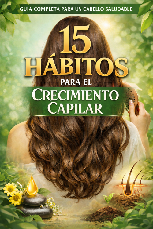 15 Hábitos para el Crecimiento Capilar